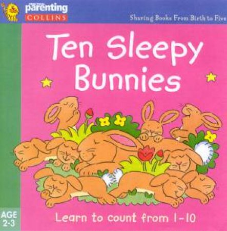 Ten Sleepy Bunnies by Jane Kemp & Clare Walters