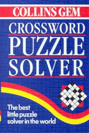 Collins Gem: Crossword Puzzle Solver by Various