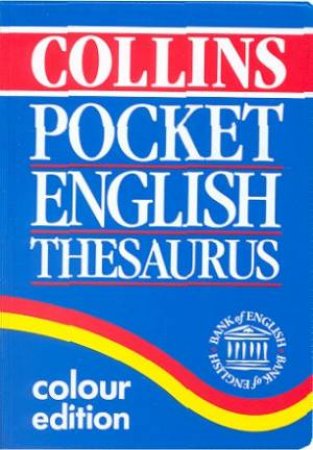 Collins English Pocket Thesaurus by Various