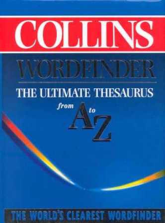 Collins Wordfinder Thesaurus by Various