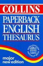 Collins Paperback English Thesaurus  3 ed