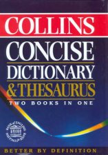 Collins Concise Dictionary  Thesaurus