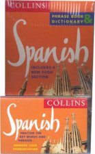 Collins Spanish Phrase Book And Dictionary  Book  Tape