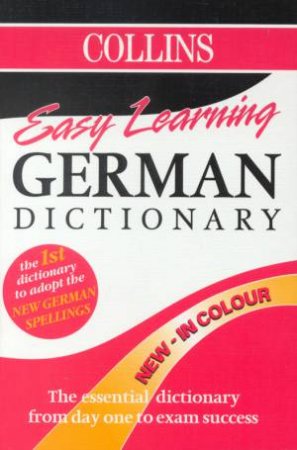 Collins Easy Learning German Dictionary by Various