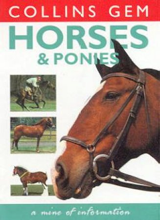 Collins Gem: Horses & Ponies by Unknown