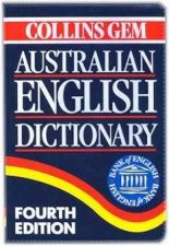 Collins Gem Australian English Dictionary  4 ed