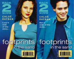 Back-2-Back: Footprints In The Sand by Chloe Rayban