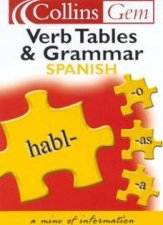 Collins Gem Spanish Verb Tables  Grammar  2 ed