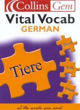 Collins Gem German Vital Vocab