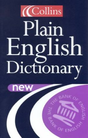 Collins Plain English Dictionary by Various