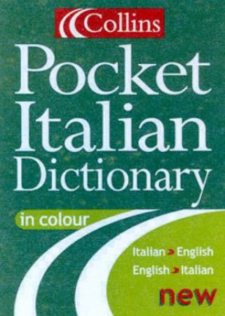 Collins Pocket Italian Dictionary by Various