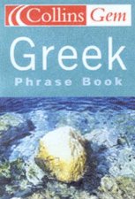 Collins Gem Greek Phrase Book