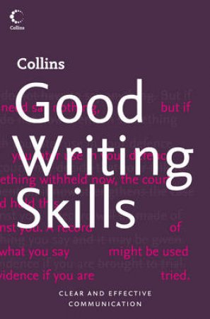 Collins Good Writing Skills by Graham King