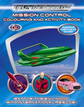 Thunderbirds: Mission Control: Colouring And Sticker Book by Unknown