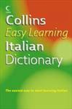 Collins Easy Learning Italian Dictionary by Unknown