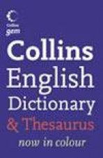 Collins Gem English Dictionay and Thesaurus  5 ed