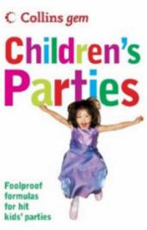 Collins Gem Children's Parties by Sean Callery