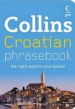 Collins Gem Croatian Phrasebook And CD Pack