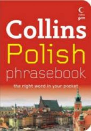 Collins Gem: Polish Phrasebook And CD Pack by Unknown