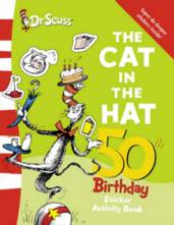 Cat In The Hat Sticker Book 50 by Dr Seuss