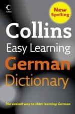 Collins Easy Learning German Dictionary  4 Ed