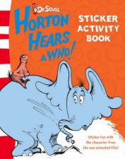 Horton Hears A Who Sticker Activity Book