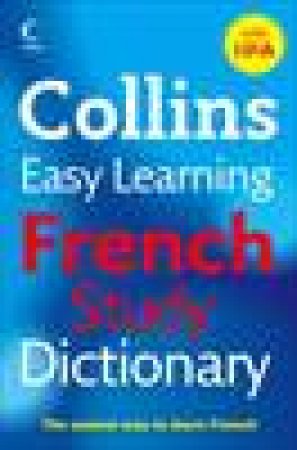 Collins Easy Learning French Study Dictionary by Various