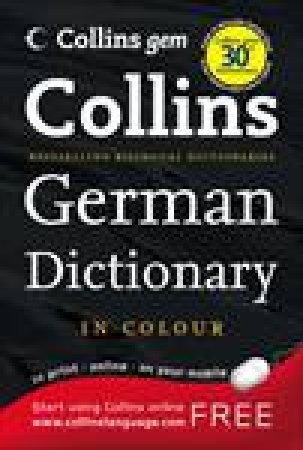 Collins Gem: Collins German Dictionary, 10th Ed by Various