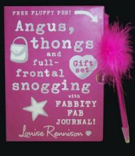 Angus Thongs And FullFrontal Snogging Gift Set with Fabbity Fab Journal