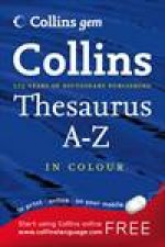 Collins Gem Collins Thesaurus AZ in Colour 6th Ed