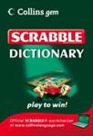 Collins Gem Scrabble Dictionary - 2nd Ed by Various