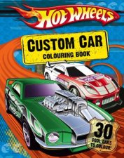 Hot Wheels Custom Car Colouring Book