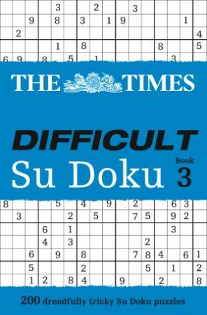 Times Difficult Su Doku: Book 03 by Various