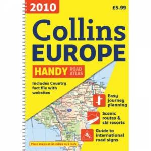 Collins Europe Handy Road Atlas by Various