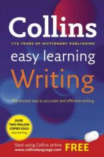 Collins Easy Learning Writing