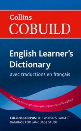 Collins Cobuild Pocket English-English-French Dictionary by Various