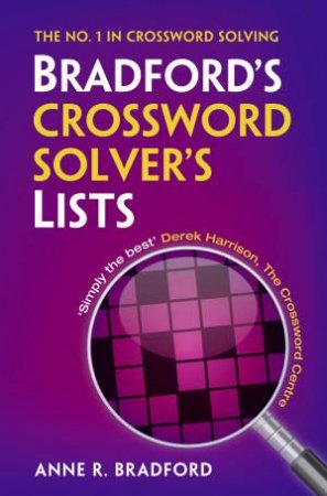 Collins Bradford's Crossword Solver's Lists by Anne R Bradford