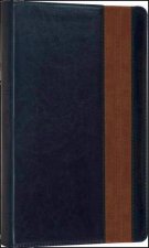 Holy Bible English Standard Version ESV Anglicized Thinline NavyTan Band Design