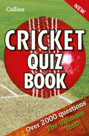 Collins Cricket Quiz Book by Unknown