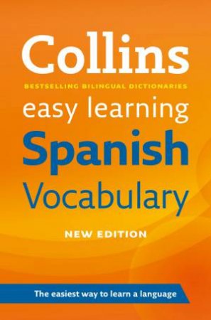 Collins Easy Learning Spanish Vocabulary by Various 