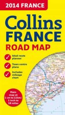 Collins France Road Map 2014 New Edition