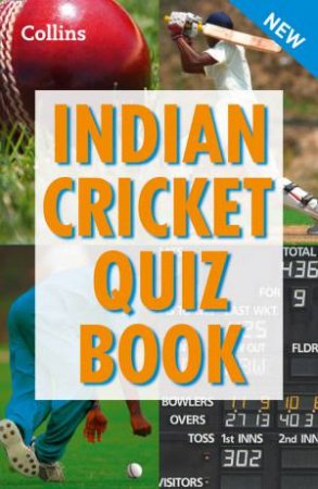 Collins Indian Cricket Quiz Book by Chris Bradshaw