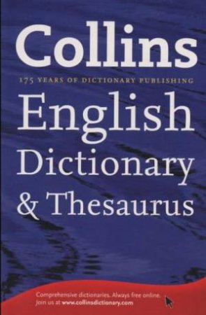 Collins English Dictionary & Thesaurus by Various