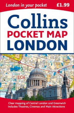 Collins Pocket Map: London [New Edition] by Various