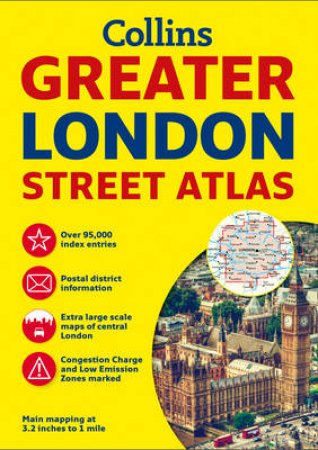 Greater London Street Atlas [New Edition] by Collins Maps