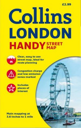 Collins Handy Street Map: London by Various