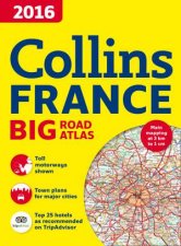 Collins Big Road Atlas France 2016