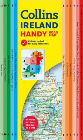 Handy Map Ireland [New Edition] by Collins Maps