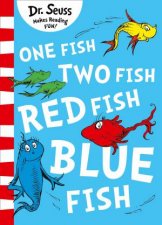 One Fish Two Fish Red Fish Blue Fish Blue Back Book Edition
