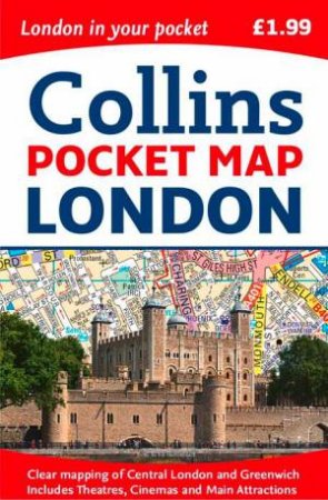 London Pocket Map [New Edition] by Collins Maps